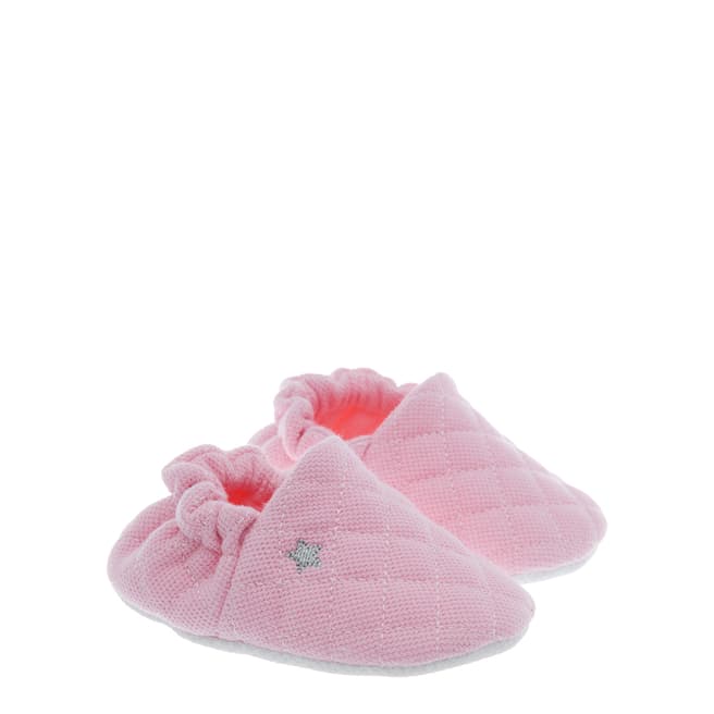 Freesure Pink Star Embroidered Booties