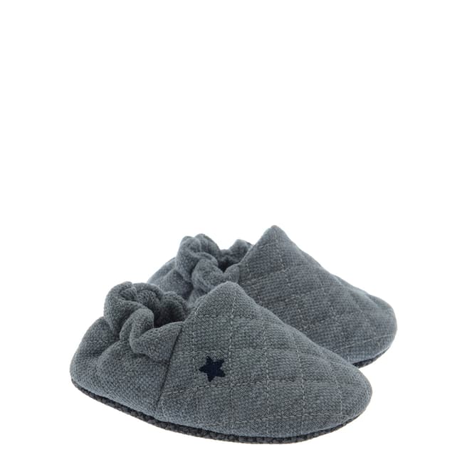 Freesure Grey Star Embroidered Booties