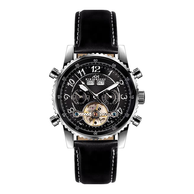 Hindenberg Men's Black Air Professional Watch