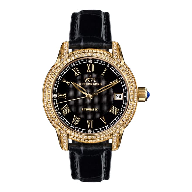 Hindenberg Women's Black/Gold Duchess II Watch