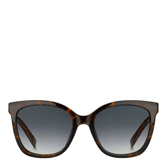 Marc Jacobs Women's Havana/Dark Grey Shaded Marc Jacobs Sunglasses 54mm