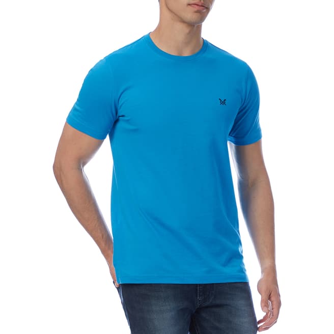 Crew Clothing Blue Cotton T-Shirt