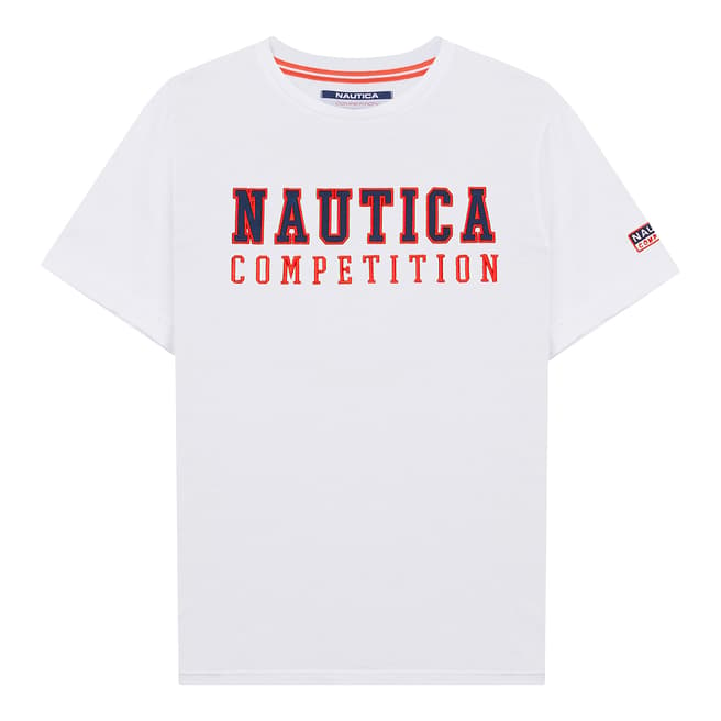 Nautica White Logo T-Shirt