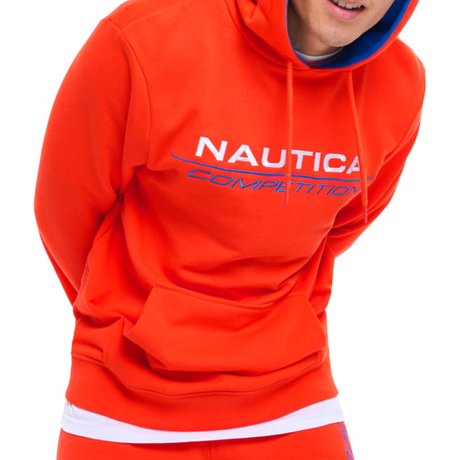 Nautica Red Logo Hoodie 