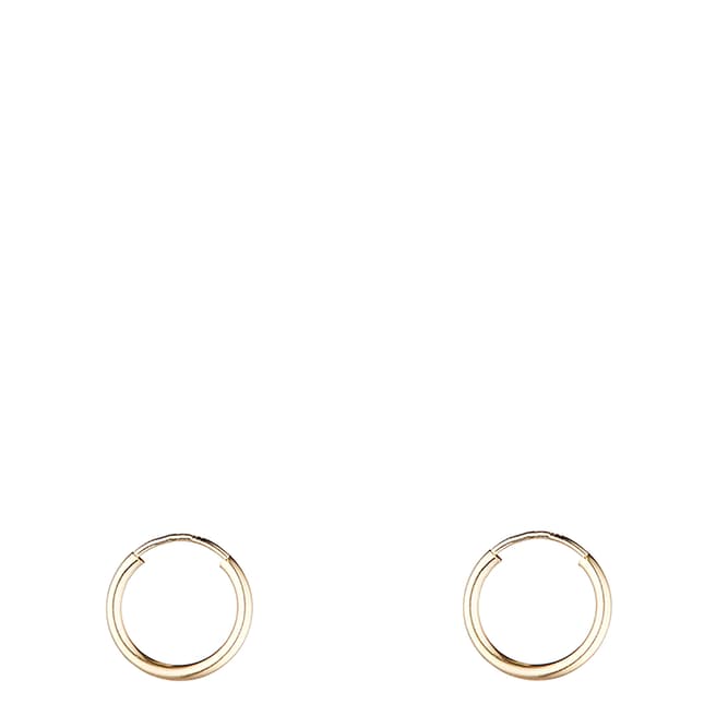Or Eclat Gold "Creoles Simplicity" Earrings