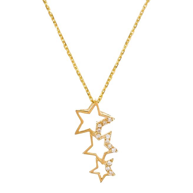 Or Eclat Gold "Constellation" Pendant Necklace
