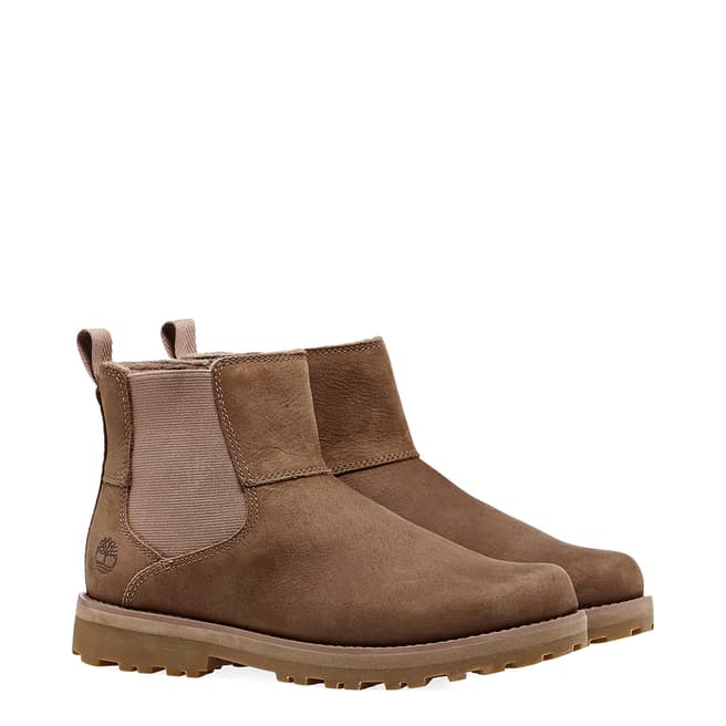 Timberland Brown Courma Kid Junior Chelsea Boots
