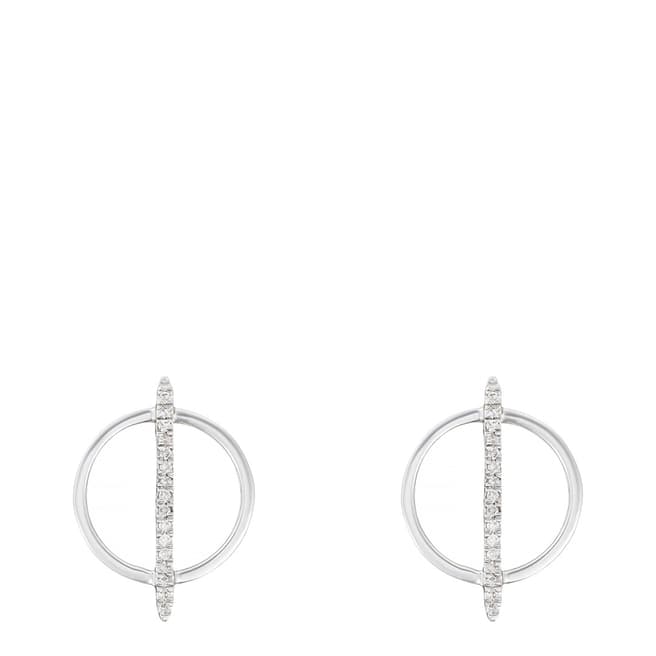 Diamantini Silver 'Levitation' Earrings