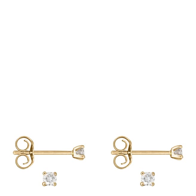 Paris Vendôme Gold 'My Chip' Stud Earrings