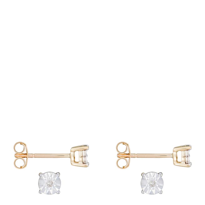 Le Diamantaire Gold 'Chip Great Illusion' Earrings