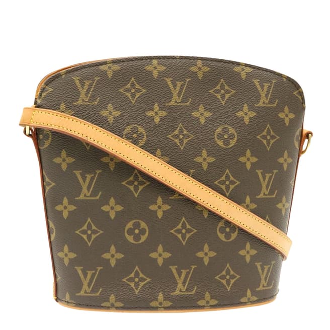 Louis Vuitton Vintage Brown Drouot Shoulder Bag