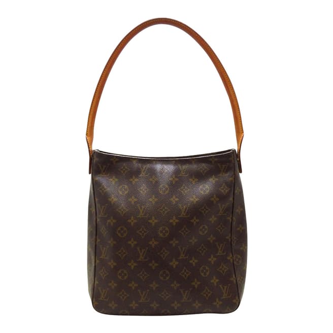 Louis Vuitton Vintage Brown Looping Gm Shoulder Bag