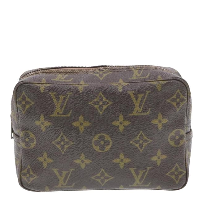 Louis Vuitton Vintage Brown Toiletry Bag