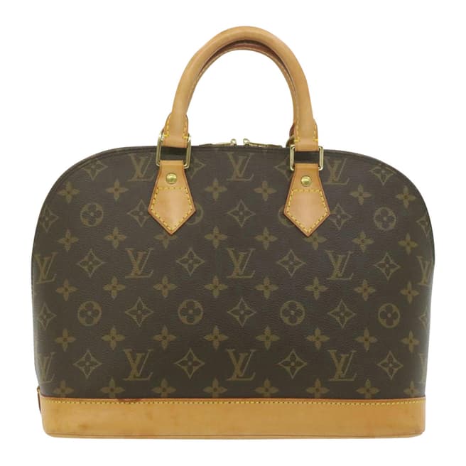 Louis Vuitton Vintage Brown Alma 31 Handbag
