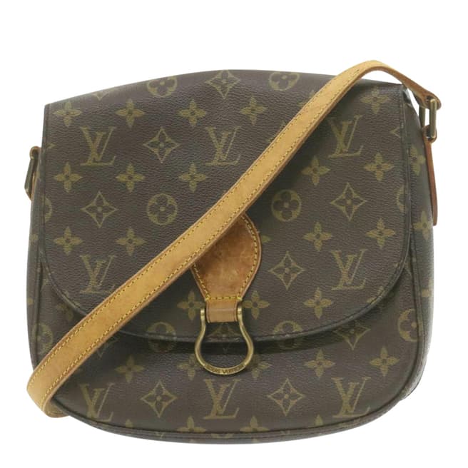 Louis Vuitton Vintage Brown Saint Cloud 25 Shoulder Bag