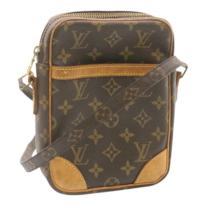 Louis Vuitton Vintage Brown Danube Shoulder Bag