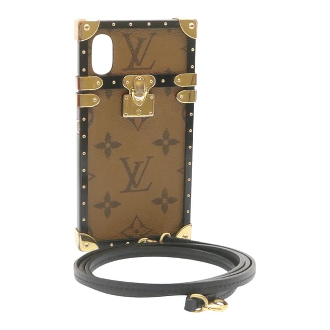 Louis Vuitton Vintage Brown Eye Trunk Phone