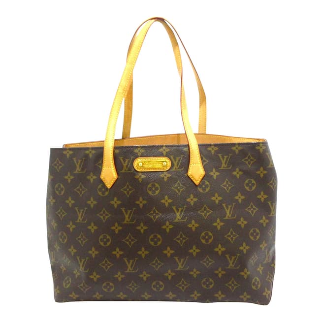 Louis Vuitton Vintage Brown Wilshire Shoulder Bag