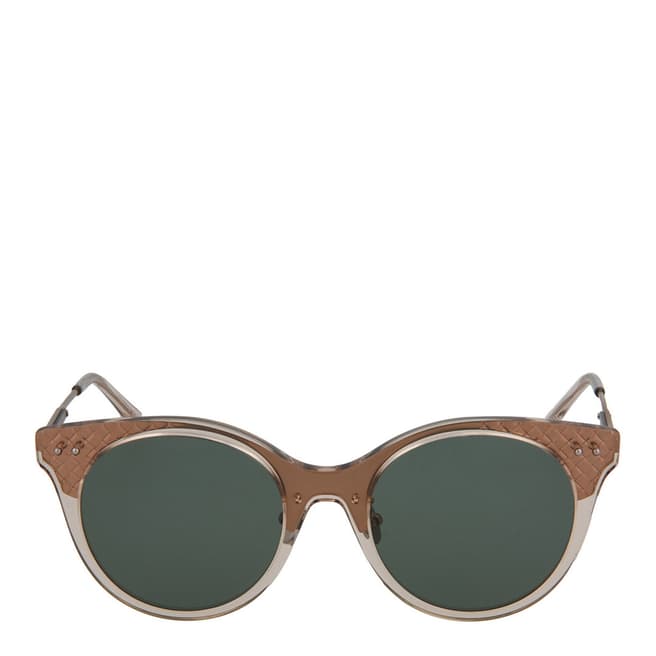 Bottega Veneta Women's Brown/Green Bottega Veneta Sunglasses 52mm