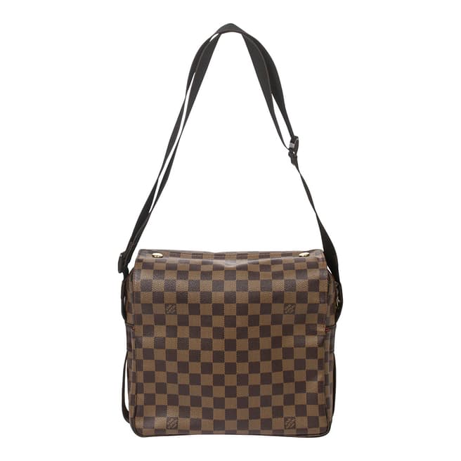 Vintage Louis Vuitton Brown Naviglio Shoulder Bag