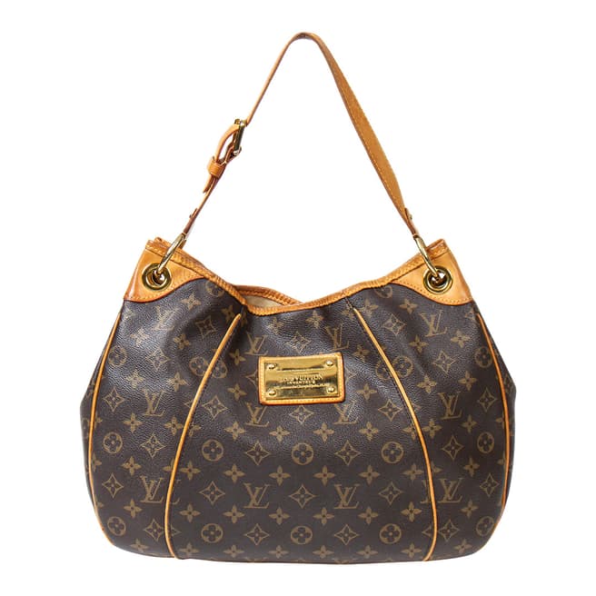 Vintage Louis Vuitton Brown Galliera Shoulder Bag PM