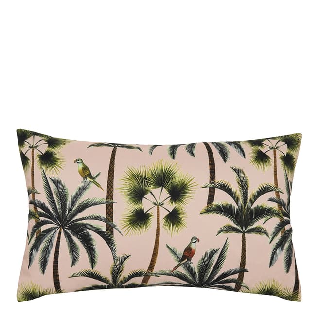 RIVA home Palms 30x50cm Outdoor Cushion, Blush
