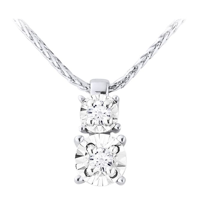 Dyamant White Gold Prestige Diamond Necklace