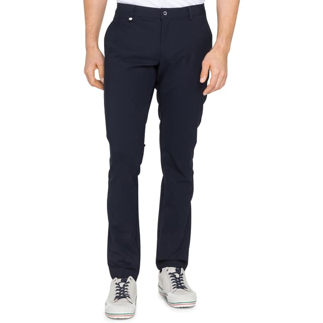 GOLFINO Navy Technical Stretch Water Repellent Trousers