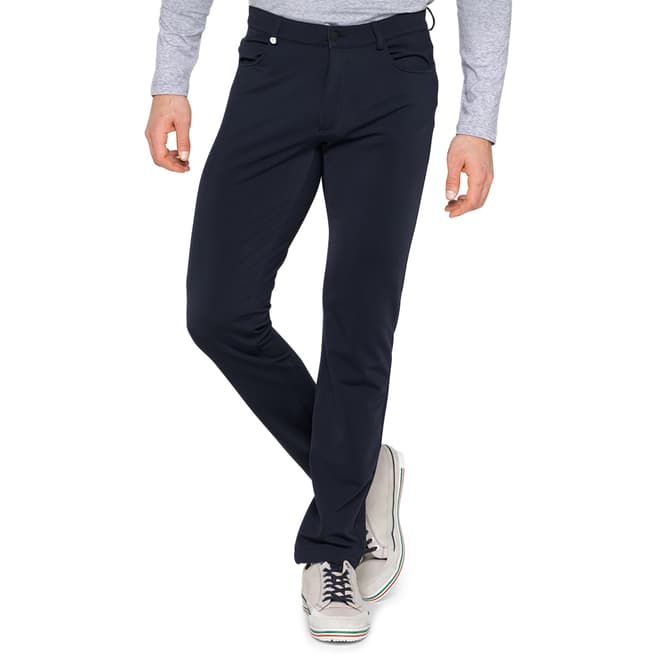 GOLFINO Navy Technical Stretch Trousers