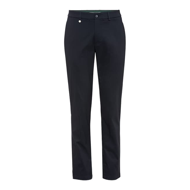 GOLFINO Navy Brushed Technical Stretch Trousers