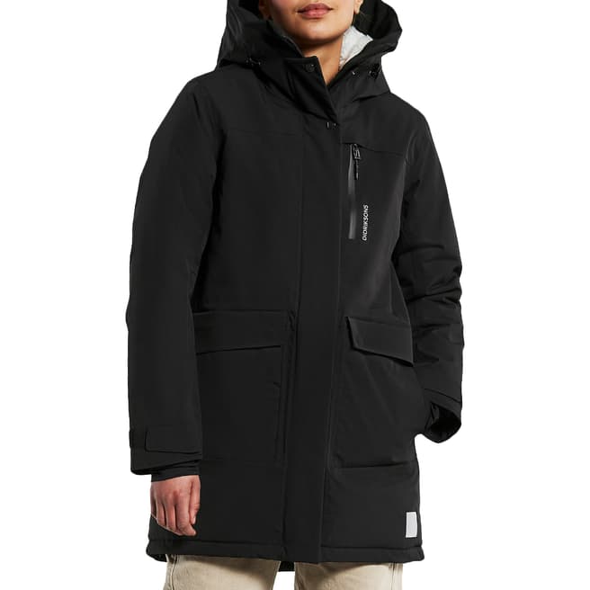Didriksons Black Ciana Water Repellent Jacket