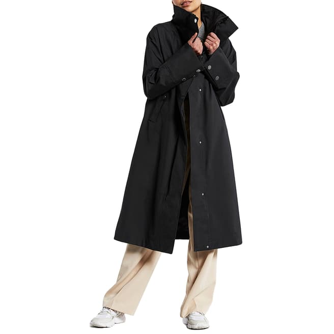 Didriksons Black Hedi Oversized Coat