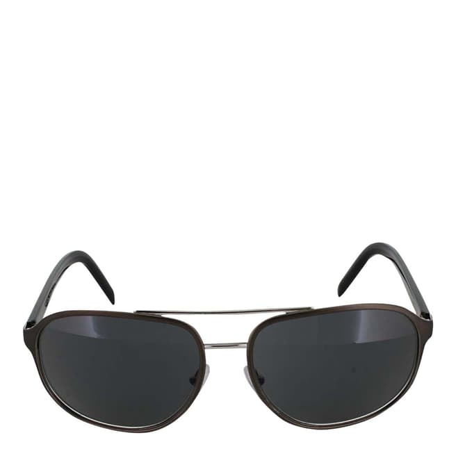 Prada Men's Silver Prada Sunglasses 60mm