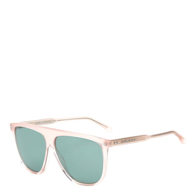 Isabel Marant Pink Green Pilot Sunglasses