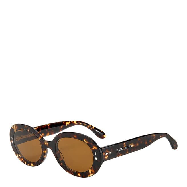 Isabel Marant Havana Round Sunglasses