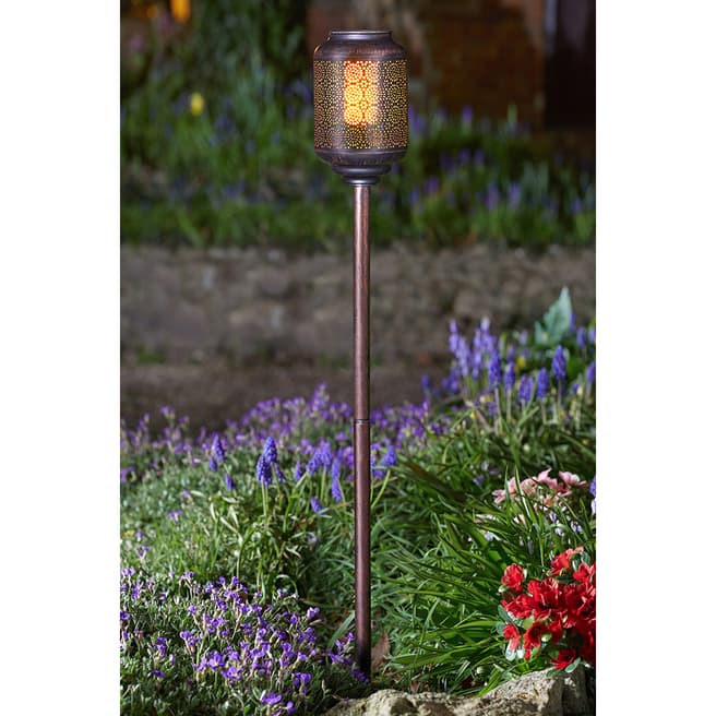 Smart Solar Tunis Set of 2 Flaming Torches
