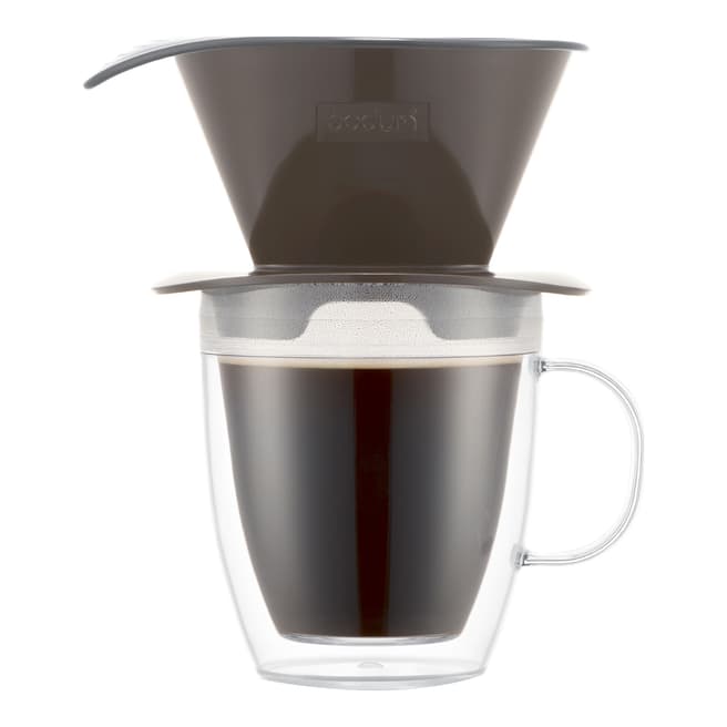 Bodum Coffee Dripper and double wall mug, 0,3l