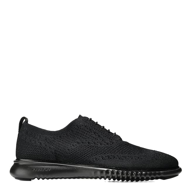 Cole Haan Black 2.Zerogrand Stitchlite Oxford Shoes