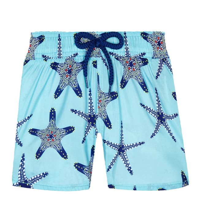 Vilebrequin Girl's Blue Giana Starfish Shorty