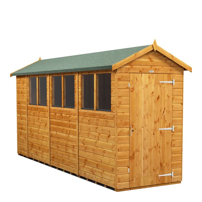 Power Sheds SAVE £110 - 14x4 Power Apex Garden Shed