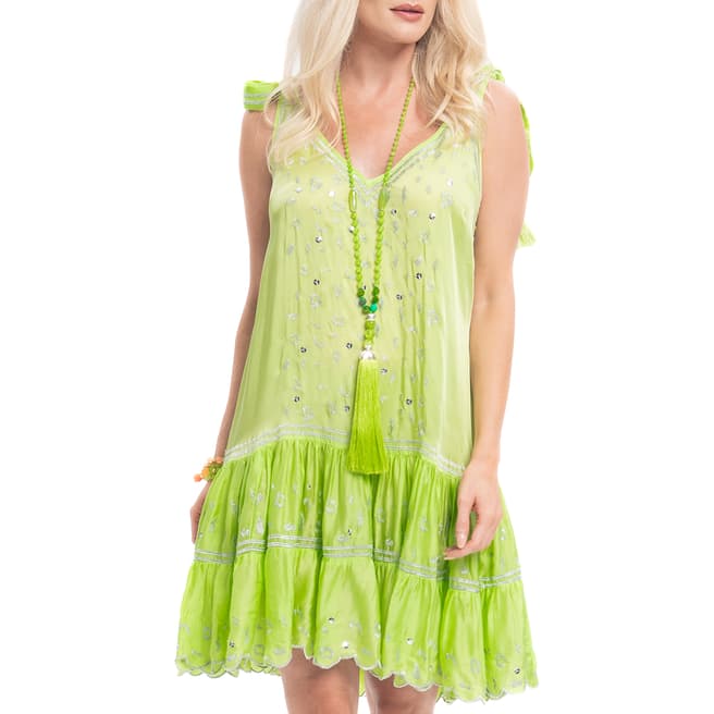 Pranella Lime Bari Dress