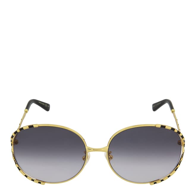 Gucci Women's Gold/Grey Gucci Sunglasses 59mm