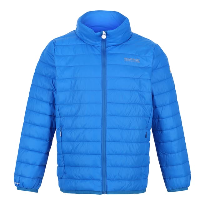 Regatta Blue Puffer Waterproof Jacket