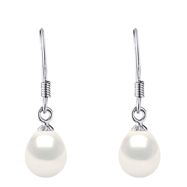 Atelier Pearls White Pearl Pear Earrings