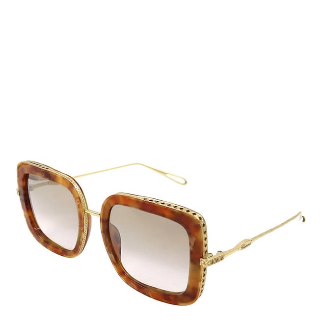 Chopard Women's Brown Chopard Sunglasses 54mm