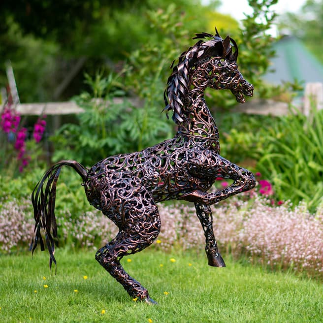 Creekwood Bronze Horse Sculpture