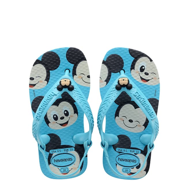 Havaianas Baby Disney Classics Mickey Flip Flops