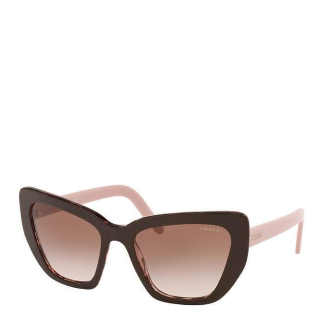 Prada Women's Brown Prada Sunglasses 55mm