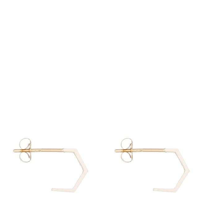 Or Eclat Gold "Golden Arrow" Earrings