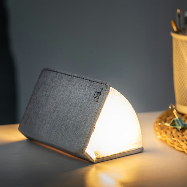 Gingko Mini Smart Book Light, Urban Grey